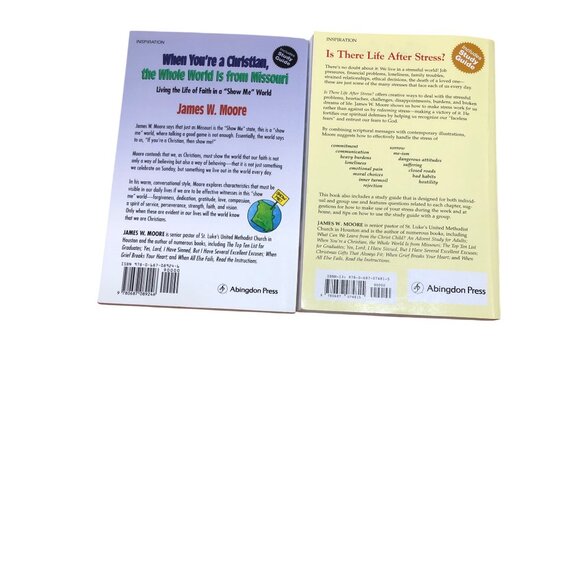 James W. Moore Books Lot of 8 Christian Inspirational Study Paperbacks Self Help - Picture 15 of 16